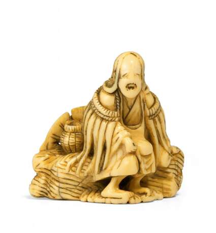 Netsuke: Sotoba Komachi - Foto 1