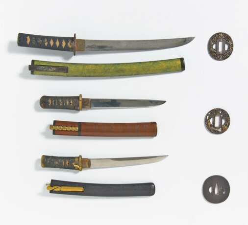 Drei Schwerter - tantô und wakizashi - photo 1
