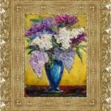 “Lilac” Canvas Oil paint Realist Still life 2019 - photo 3