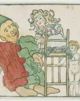 Im Gespräch. 1908