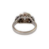 Ring mit Altschliffdiamant, ca. 0,55 ct, - фото 4