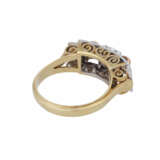 Ring mit Altschliffdiamant, ca. 0,5 ct, - Foto 3
