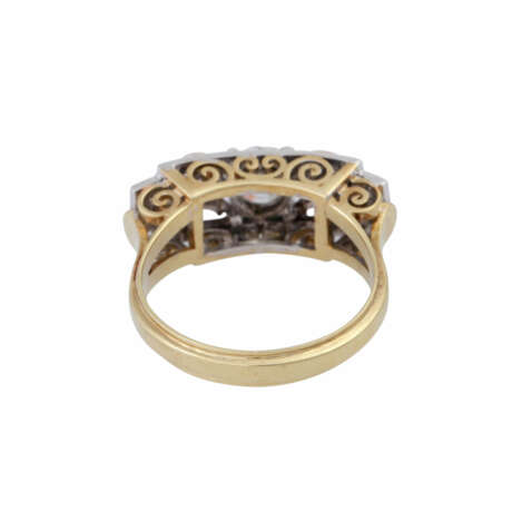 Ring mit Altschliffdiamant, ca. 0,5 ct, - photo 4
