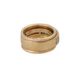 Ring mit 4 Smaragdcarrés zusammen ca. 1,2 ct, - photo 3