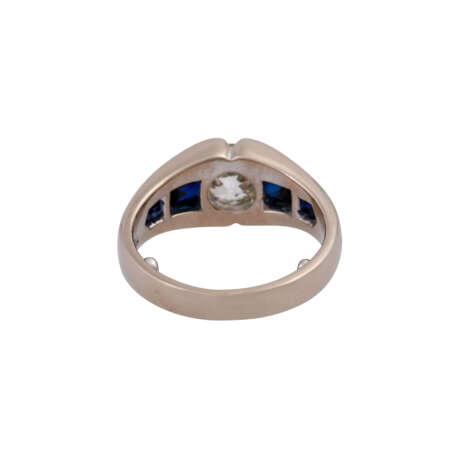 JACOBI Ring mit Altschliffdiamant, ca. 1,5 ct, - фото 4