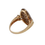 Ring mit Brillanten im Art-Deco Stil, - Foto 3