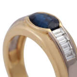 WEMPE Ring mit ovalem Saphir, ca. 2,1 ct, - photo 5