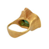ATELIER MICHAEL ZOBEL Ring mit grünem Turmalin, - photo 3