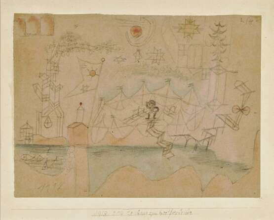 Klee, Paul. Klee, Paul. Zeichnung zum Bootverleiher. 1918, 204 - photo 1