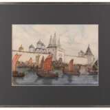 Рисунок «Варяжские корабли у Великого Новгорода» - Foto 1