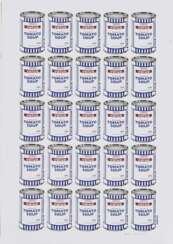 Untitled. Tesco Value Tomato Soup Cans.