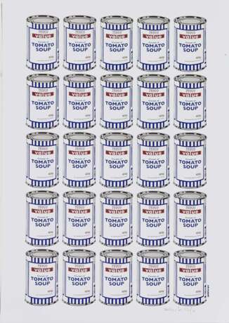 Banksy. Banksy. Untitled. Tesco Value Tomato Soup Cans. - Foto 1
