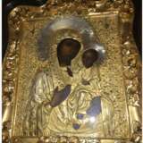 “The icon of the Smolensk mother of God Hodegetria  silver” - photo 1