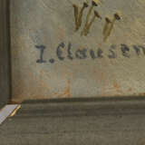 "KINDERSTUDIE", Kohle auf Papier, hinter Glas gerahmt, signiert und datiert - Foto 6