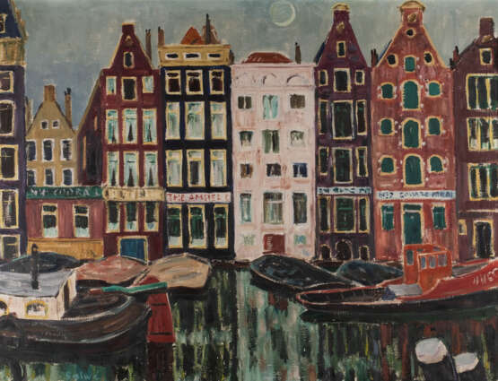Arnold Balwé. DAMRAK AMSTERDAM' (1957) - Foto 1