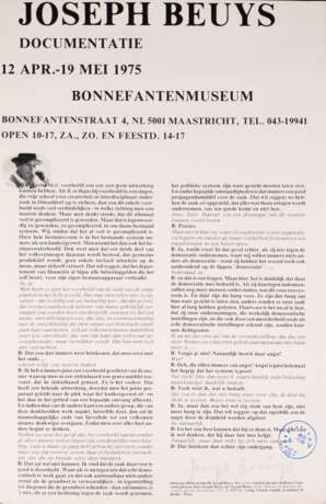 Joseph Beuys. OHNE TITEL (1975) - Foto 1