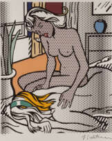 OHNE TITEL (INTERIEURSZENE MIT ZWEI AKTEN)