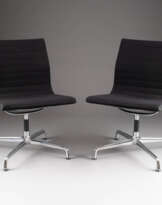 ZWEI VITRA ALUMINIUM CHAIRS EA 105