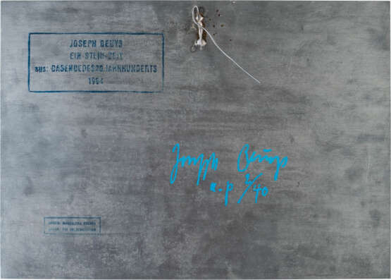 Joseph Beuys. EIN-STEIN-ZEIT' (1984) - Foto 2