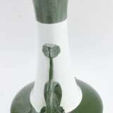 KELLER ET GUERIN (K ET G) LUNÉVILLE. Art Nouveau- Vase, bemalte und glasierte Keramik, gemarkt, Frankreich um 1900 - Foto 2