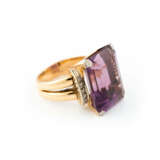 AMETHYST-RING MIT DIAMANTBESATZ - photo 2