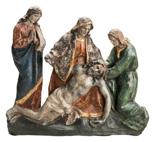 Figurengruppe der Beweinung Christi - photo 1