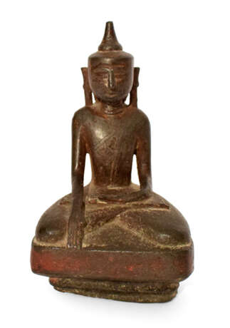 Buddha, Bronze, Burma, 17. Jahrhundert - фото 1
