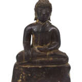 Sitzender Buddha, Bronze, - фото 1