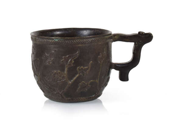 Bronze-Tasse, China - Foto 1