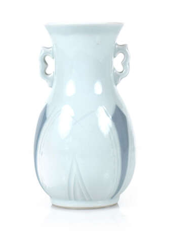 Vase, Porzellan, Hellblaue - Foto 1