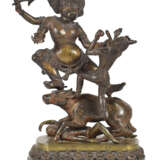Grosse Bronze Des Yama, Nepal - photo 1