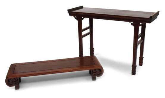 Zwei Tische, Hartholz, China, - фото 1