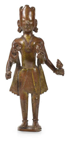 Stehende Gottheit, Bronze, - photo 1