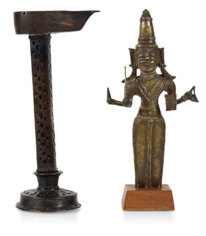 Rama-Skulptur, Öllampe, Nord- - photo 1