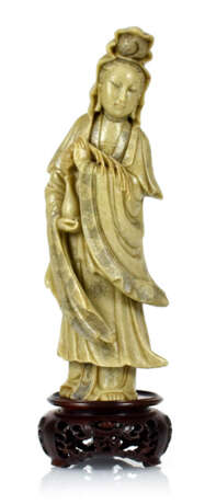 Guanyin, Speckstein, China - photo 1