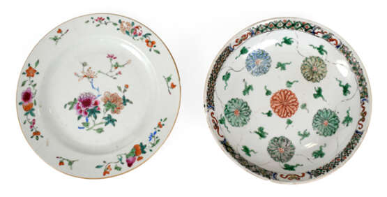Zwei Teller, China, 18. Jahrhundert - Foto 1