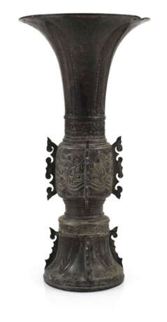 Vase, Bronze, China - фото 1