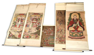 5 Malereien, Daoistische Dar-
