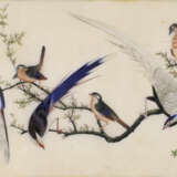 Malerei, Vögel Auf Zweigen - photo 1