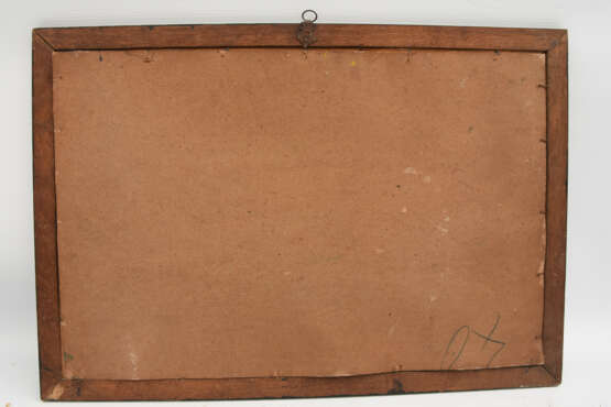 OTTO SCHLENDER,"Vollmond überm See", Öl auf Karton, gerahmt, signiert und datiert - фото 3