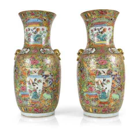 Paar Vasen, Porzellan, China, - photo 1