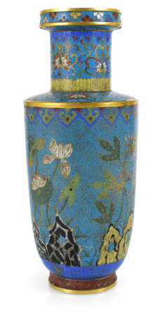 Cloisonne-Vase, China, 19. Jahrhundert - photo 1