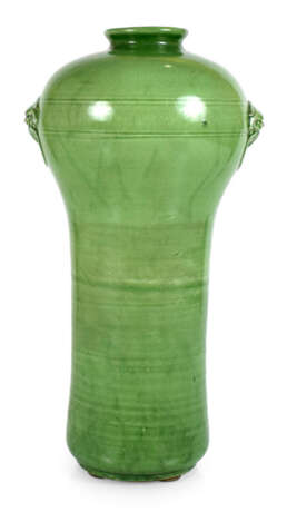 Grün Glasierte Vase, China, - фото 1