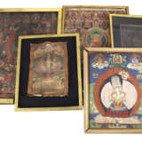 Fünf Thangka - Foto 1