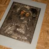 Gottesmutter Hodegetria mit Silberoklad - фото 3