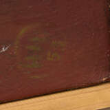 HELMUT HOFFMANN, "Amerikanischer Soldat", Öl auf Jute, gerahmt, monogrammiert und datiert - photo 3
