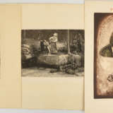 GRAFIK-KONVOLUT, teils kolorierte Radierungen auf Papier, signiert, 1. Hälfte 20. Jahrhundert - Foto 1