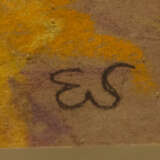 ERNST MORITZ WERNDL-SCHOLLENRIED, "Rückseitiger Akt", Pastellkreide auf Papier, monogrammiert, signiert, und datiert - photo 2