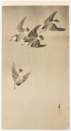 Lot: 19 Farbholzschnitte von Ohara Koson/Shoson (1877–1945) - Foto 8