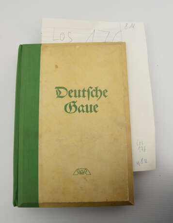 RAUMBILDALBUM "DEUTSCHE GAUE", 22 Raumbildaufnahmen, Drittes Reich 1938 - фото 1